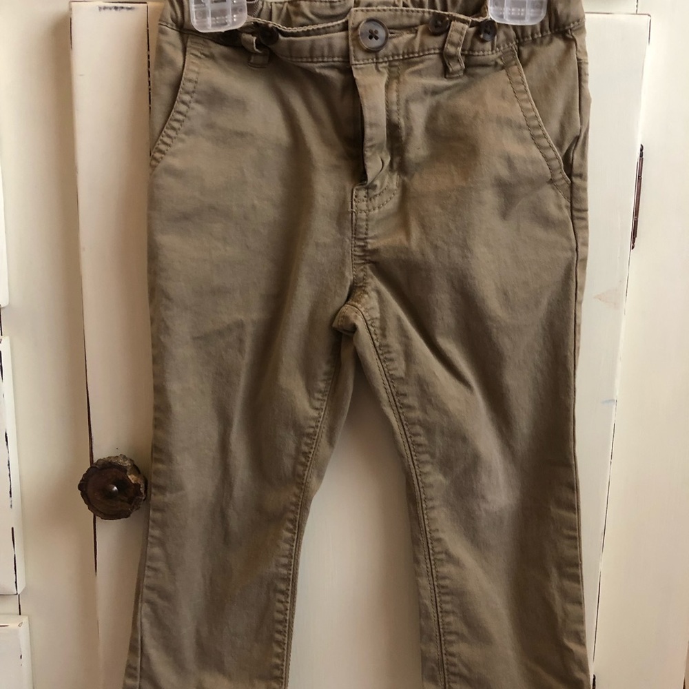 Boys tan pants